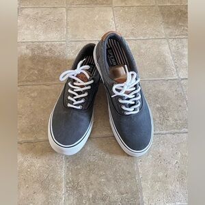 Sperry Men's Charcoal and White Sneakers.  New without Tags